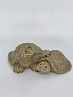 Second Nature Design Quarry Critters Trick & Treat Turtle Decor One Size Beige